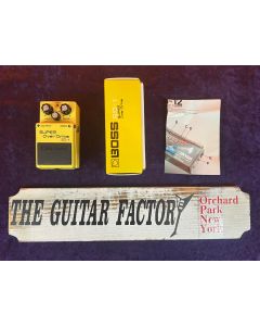 Boss SD-1 Super OverDrive (Black Label) Taiwan 80's w/ Box SN6123