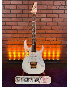 Ibanez Steve Vai Signature Premium JEM7VP - White - Mint w/ Ibanez Hard Case SN3724