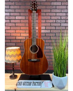 Fender CD-140S All-Mahogany Dreadnought Acoustic Guitar Natural SN9219