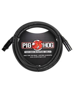 Pig Hog 8mm Mic Cable, 10ft XLR