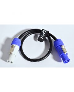 American DJ PLC1 1.5' Powercon Link Cable 3x2.08mm