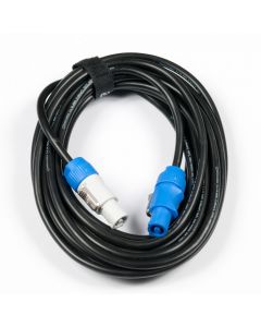American DJ PLC25 25' Power Link Cable. Blue to White powercon