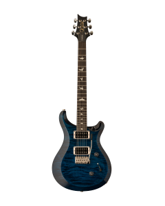 PRS Se Custom 24 Exotic Top Poplar Burl Electric Guitar Whale Blue