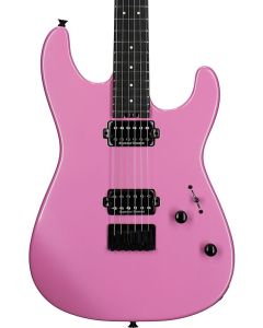 Charvel Pro-Mod Plus San-Dimas Style 1 HH HT EElectric Guitar. Ebony Fingerboard, Platinum Pink