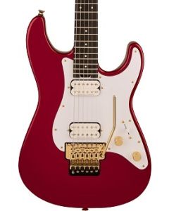 Charvel Pro-Mod Plus So-Cal SC1 Style 1 HH FR EB Electric Guitar. Ebony Fingerboard, Candy Apple Red
