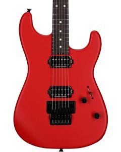 Charvel Pro-Mod San Dimas Style 1 HH FR RW Electric Guitar. Rosewood Fingerboard, Satin Ferrari Red