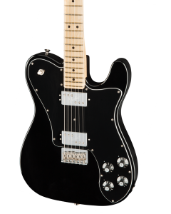 Fender American Pro Telecaster Deluxe ShawBucker Electric Guitar. Maple FB, Black