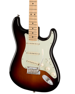 Fender American Pro Stratocaster Electric Guitar. Maple FB, 3-Color Sunburst