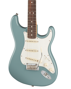 Fender American Pro Stratocaster Electric Guitar. Rosewood FB, Sonic Gray