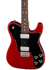 Fender American Pro Telecaster Deluxe ShawBucker Electric Guitar. Rosewood FB, Candy Apple Red
