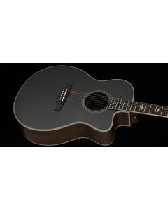 PRS SE A20E Acoustic-Electric Guitar Angelus Black Top w/Fishman Sonitone Pickup