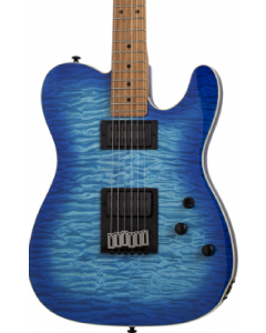 Schecter PT Pro Electric Guitar Transparent Blue Burst