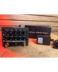 MXR M-151 Doubleshot Distortion with 18v Dunlop adaptor and Box SN7314