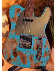 Fender Custom Vintera 60's Telecaster "TGF Chop Shop" Distressed Seafoam Green. SN2003