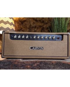 Carvin	Vintage 50 Tweed Head, 50 Watt Tube 2 Channel Guitar Head. SN1797