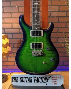 PRS CE 24 Electric Guitar Emerald Green Wrap Burst w/ Nat Back