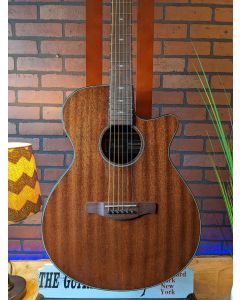 Ibanez AEG62NMH Grand Concert Acoustic-Electric Guitar Natural Mahogany - TGF11