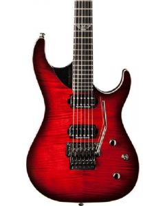 Washburn PXS10FRDLXWB Parallaxe PXS10DLX Electric Guitar. Trans Red Flame Maple