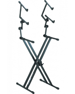 QuikLok QL623 3 Tier Double Braced X Style Keyboard Stand