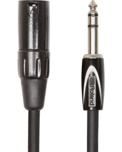 Roland Black Series 1/4" TRS-XLR(Male) Interconnect Cable 15 ft. Black