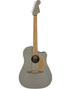 Fender Redondo Player Acoustic-Electric Guitar Slate Satin