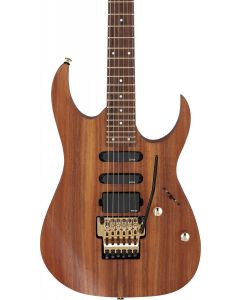 IbaneZ RG6PKAGNTF RG Premium Electric Guitar w/Case - Natural Flat