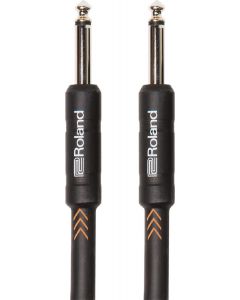 Roland Black Series RIC-B25 1/4" Straight/Straight Instrument Cable 25 ft. Black