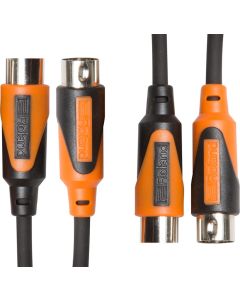 Roland RMIDIB10DUAL Black Series Dual Midi Cable 10'