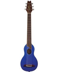 Washburn RO10STBLK Rover Acoustic Guitar W/ Gig Bag Trans Blue