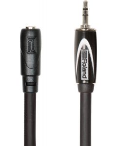 Roland RHC253535 Black Series 3.5mm TRS Male to Female Headphone Extension Cable 25'