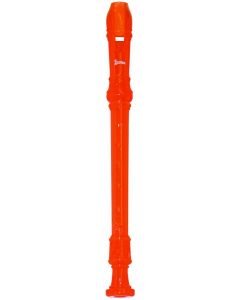 Lauren LRECOR 3 Piece Soprano Recorder Orange