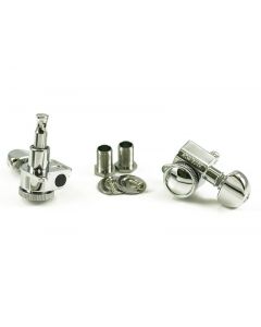 Grover 505C6 Mini Roto-Grip Locking Rotomatics Machine Heads 6-In-Line. Chrome