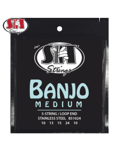 SIT Banjo Loop-End Stainless Steel Medium Strings