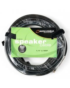 American DJ S-5014B 50' 14 Gauge 1/4 to MDP Banana Cable