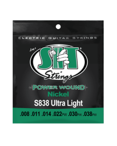 SIT Strings S838 Ultra Light Power Wound Nickel