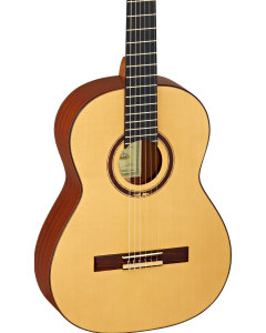 Ortega M5CS Solid Wood Acoustic Guitar. Spruce Top Spanish Heel