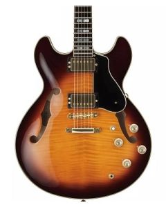 Yamaha SA2200 Semi-Hollowbody Electric Guitar, Sycamore Top; Violin Sunburst