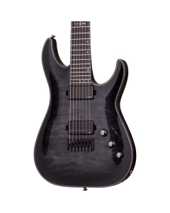 Schecter Hellraiser Hybrid C-7 Electric Guitar. Trans Black Burst (TBB)