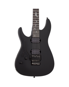 Schecter Damien-6 FR Electric Guitar. Left Handed Satin Black.  TGF33