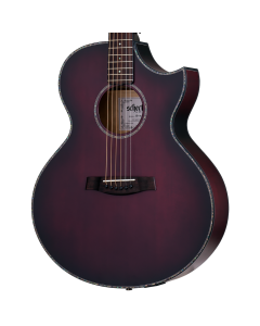 Schecter Orleans Stage Acoustic Electric Guitar. Vampyre Red Burst Satin (VRBS).  TGF33