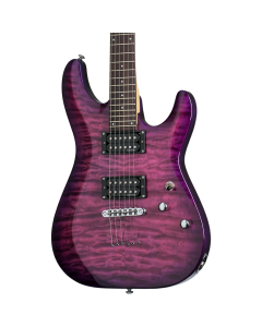 Schecter C-6 Plus Electric Guitar (Electric Magenta)