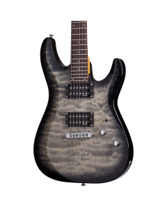 Schecter C-6 Plus Electric Guitar Charcoal Burst.  TGF33