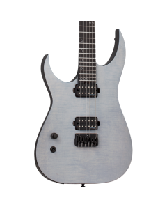 Schecter KM-6 MK-III Electric Guitar. Legacy Left Handed Transparent White Satin.  TGF33