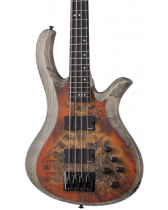 Schecter Riot-4 Bass Guitar Inferno Burst.  TGF33