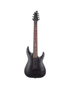 Schecter Damien-7 Electric Guitar. Satin Black