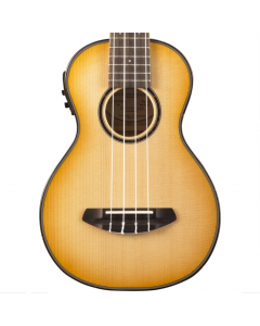 Breedlove Lu'au Concert Ukulele. Natural Shadow E Myrtlewood-Myrtlewood