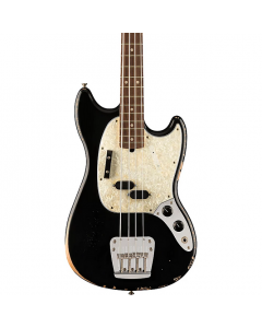 Fender JMJ Road Worn Mustang Bass. Black