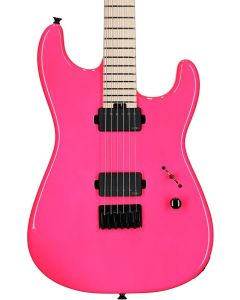 Charvel Limited Edition Sean Long Signature Pro-Mod San Dimas Style 1 HH HT M Electric Guitar. Maple Fingerboard, Neon Pink