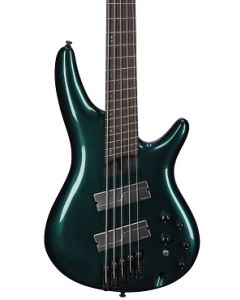 Ibanez SRMS725 BCM Bass Workshop 5 String Electric Bass. Blue Chameleon