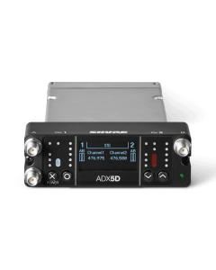 Shure ADX5DUS=-A ADX5D Portable Receiver, 470-636MHz